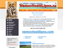 Tablet Screenshot of lipnonemovitosti.cz